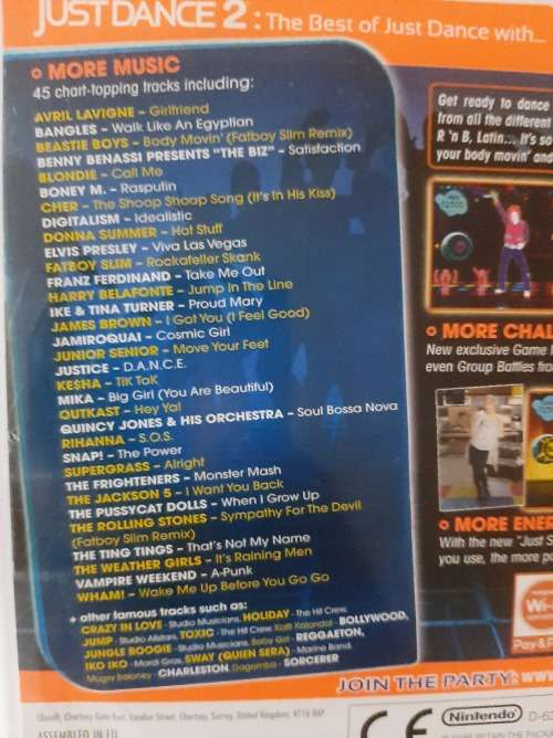 Just Dance 2 (Nintendo Wii)