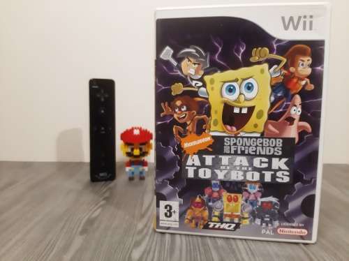 Spongebob and Friends - Attack of the Toybots - (Nintendo Wii)