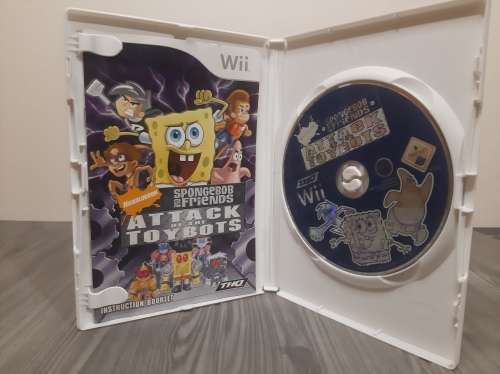Spongebob and Friends - Attack of the Toybots - (Nintendo Wii)