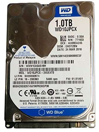 WD BLUE 1TB HARD DRIVE *** R1 START*
