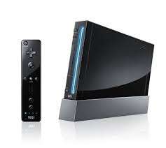 Nintendo Wii Black Console
