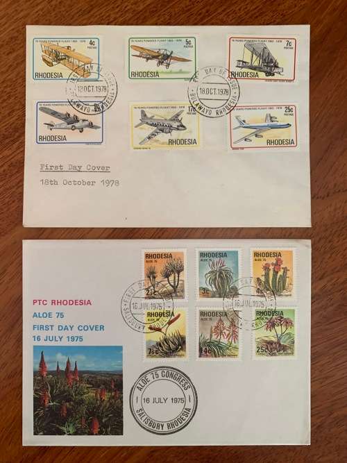 RHODESIA COVERS
