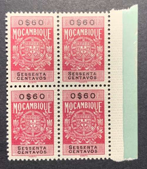 MOCAMBIQUE BLOCK OF 4 STAMPS