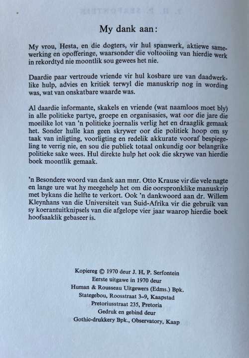 DIE VERKRAMPTE AANSLAG