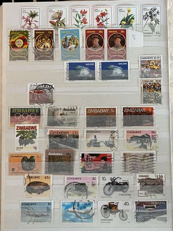 zimbabwe stamps