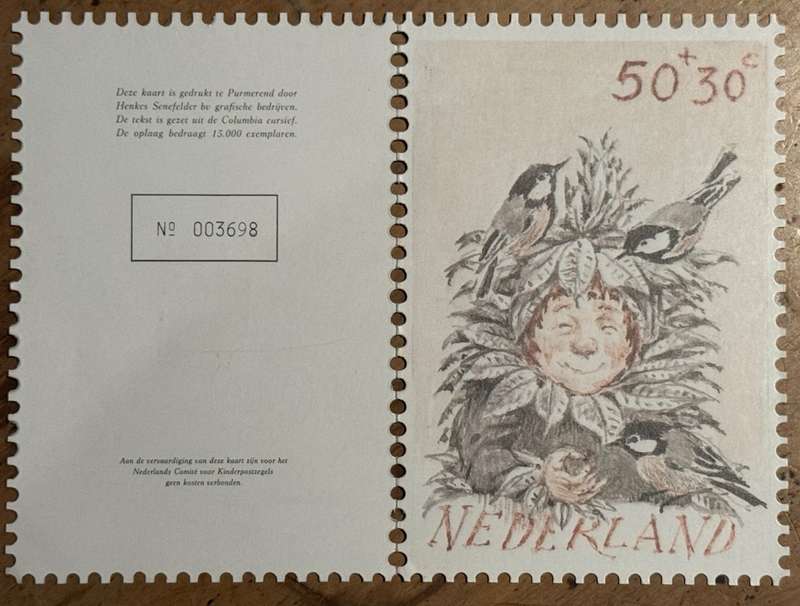 Commemorative Stamp Card Nederland