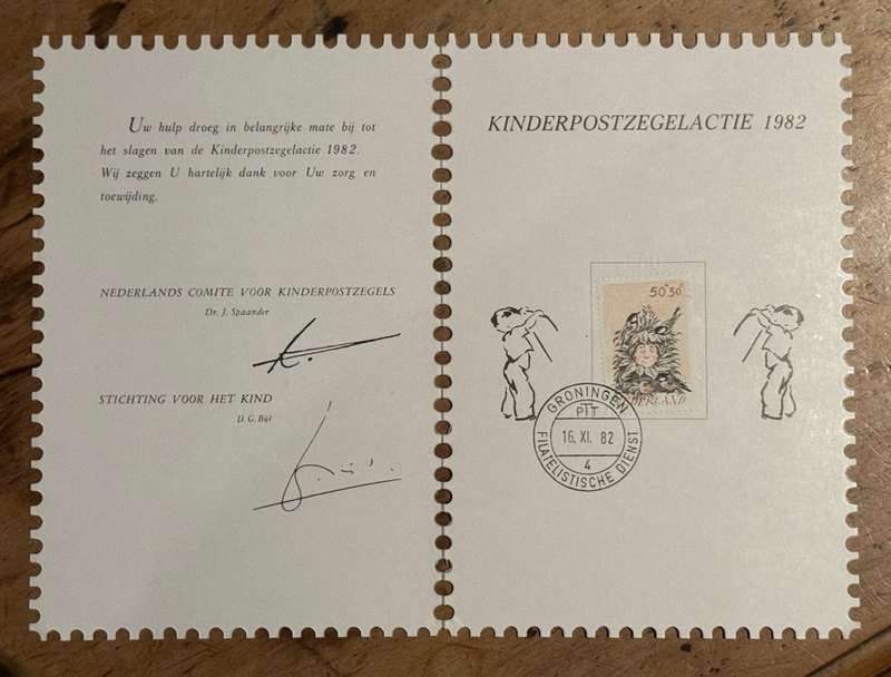 Commemorative Stamp Card Nederland