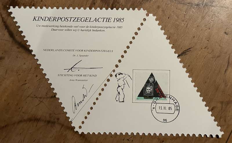 Commemorative Stamp Card Nederland