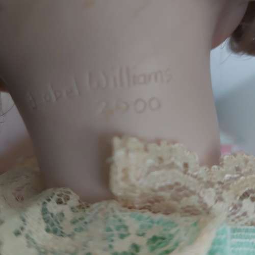 2 x Porcelain dolls