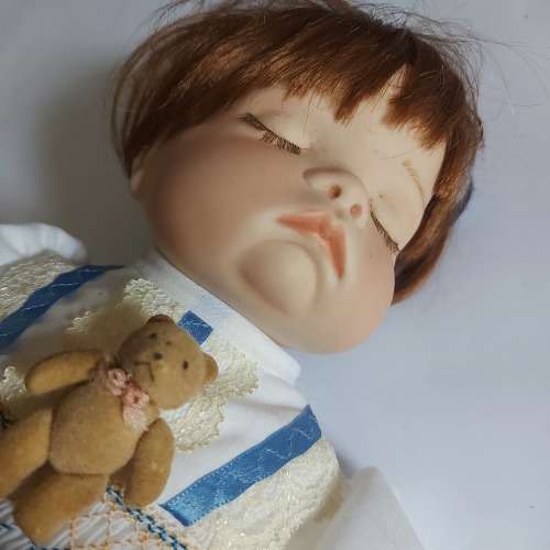 2 x Porcelain dolls