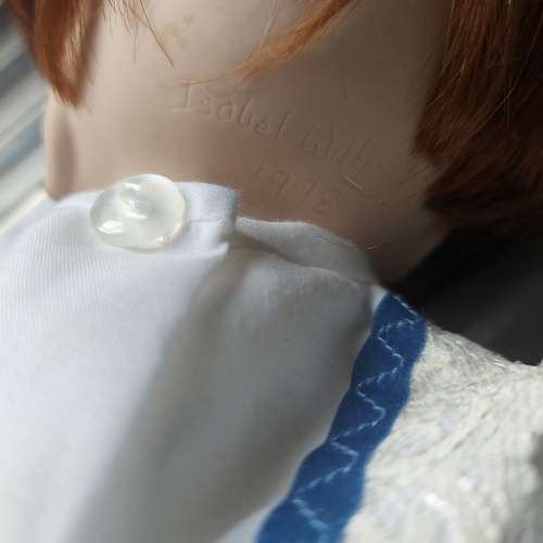 2 x Porcelain dolls