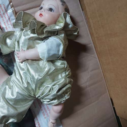2 x Porcelain dolls
