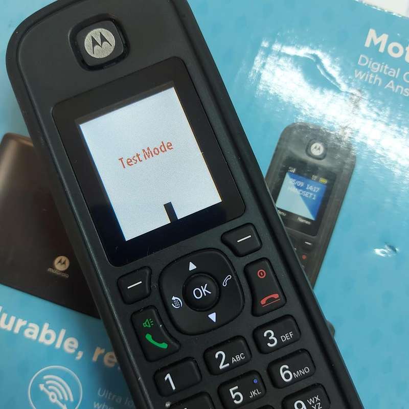 Cordless Motorola Phone O211 with Answering machine