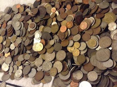WOW Nelson Mandela & world coin collection + NELSON MANDELA painting