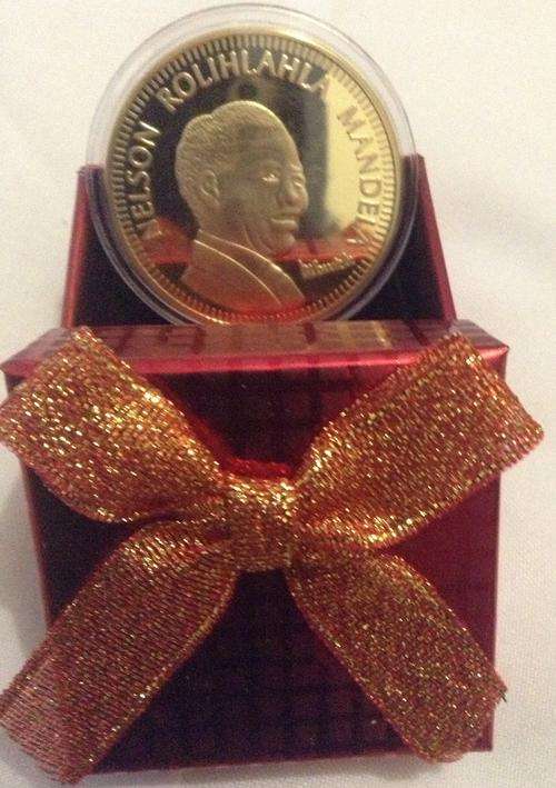 Awesome  10 Years of Freedom Nelson Mandela medal