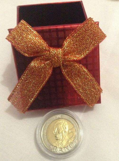 Awesome  2008 Nelson Mandela  Birthday coin
