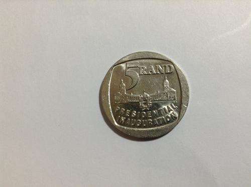 Inauguration R5 coins