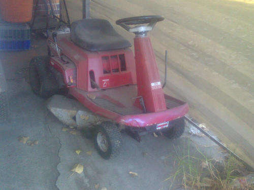Honda ride on lawnmower