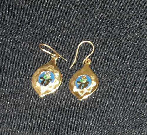 SAPS 75 years Police star  ear rings