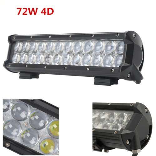BRAND NEW !!! 72w 4D Optical LED Lens light bar for all 4x4 lovers!!!