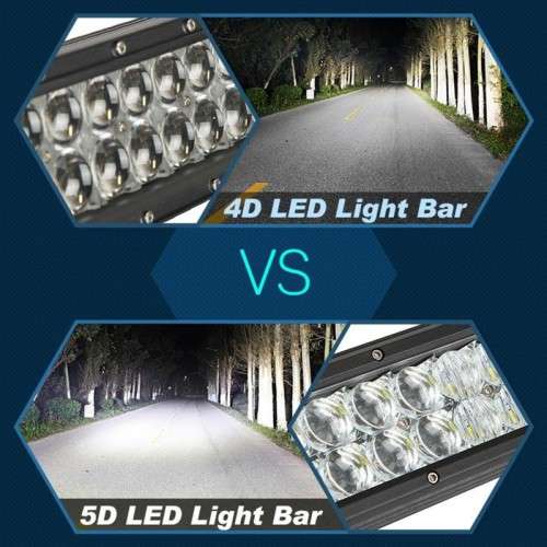 NEW ON THE MARKET!!! 120w 5D LENSED Super Bright Spot&Flood COMBO DEAL LED bar for all 4x4 lovers!!!
