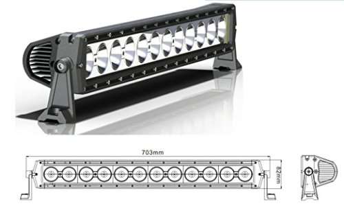 BRAND NEW !!! 120w 12 x 10w Super Bright Single Row LED bar for all 4x4 lovers!!!!