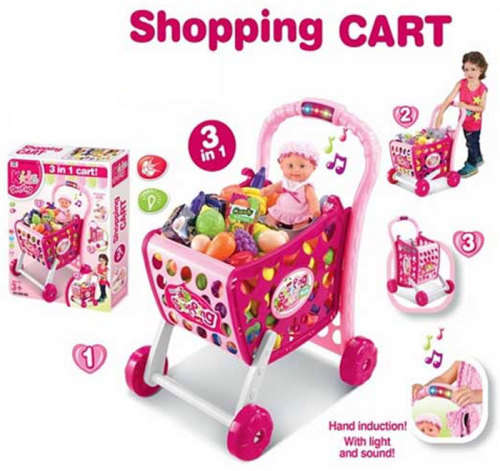 GREAT X-Mas GIFT!!! Kids 3-in-1 Shopping Cart