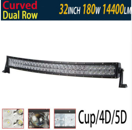 BRAND NEW !!! 180w 5D CURVED Super Bright LED bar for all 4x4 lovers!!!!
