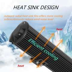 Super Bright - 180w Tri-Row LED Bar Light with Brackets