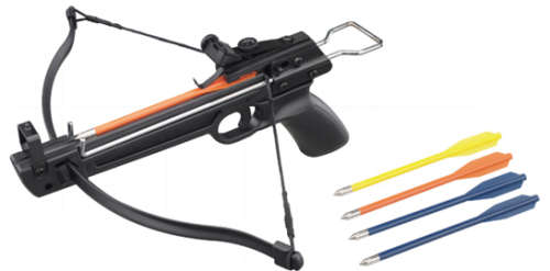 BRAND NEW!!  MK Pistol Crossbow - 50 LBS including 5 Plastic Arrows with Metal Tips