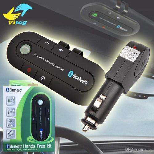 Sun Visor Bluetooth MP3 Music Player Speakerphone & Bluetooth Hands free Phone Car Kit