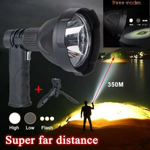 Super Bright Multifunctional Pistol Light 536 XML L2 LED With Tripod and USB Phone Charger Port.