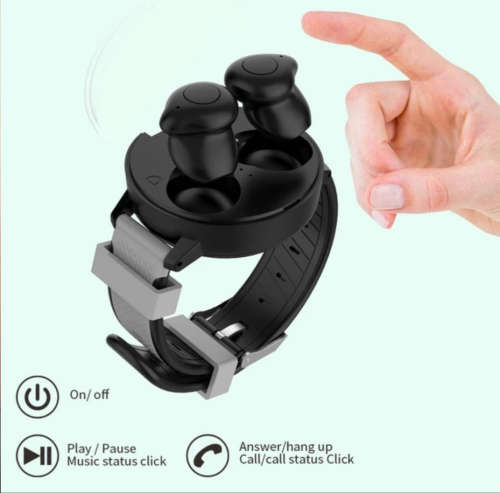 2020 New TW-T13 Bluetooth 5.0 Wireless Ear-Pods / Hands Free With Wristband - Great Investment!