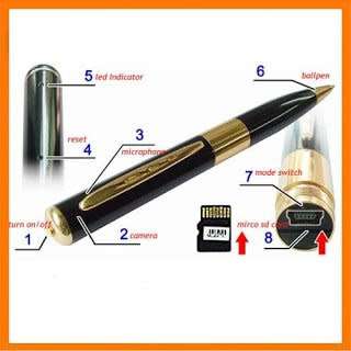 Business Portable Video/Lecture Recorder 6 - BPR6 - Spy Camera Pen.