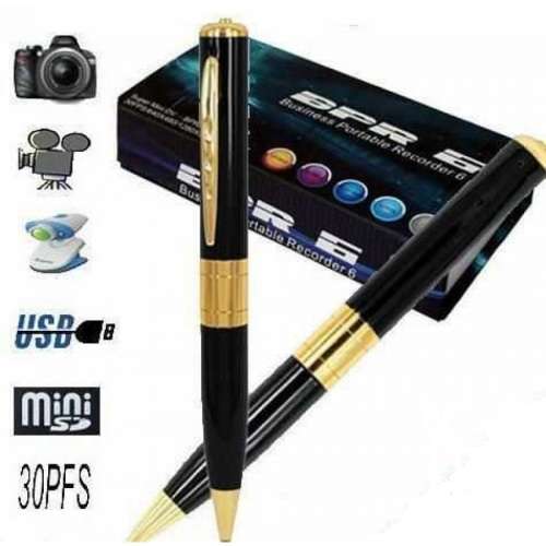 Business Portable Video/Lecture Recorder 6 - BPR6 - Spy Camera Pen.