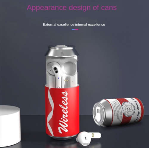 H35T - Creative Pop Can - True Wireless Stereo Bluetooth 5.0 Earphones - HIFI Sound Quality