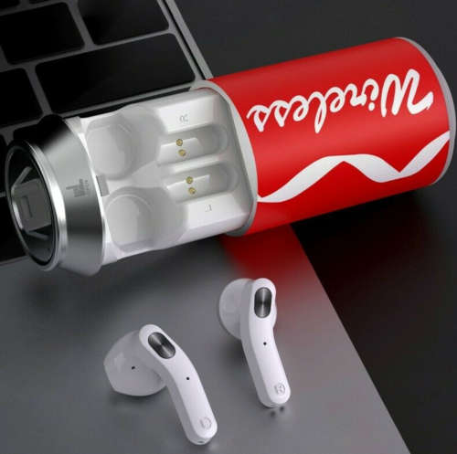 H35T - Creative Pop Can - True Wireless Stereo Bluetooth 5.0 Earphones - HIFI Sound Quality