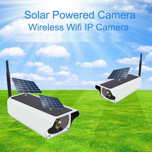 NEW ARRIVAL - Wireless Solar Charged WIFI Dome Camera - 2MP - 1080P HD - Two Way Audio - NO WIRING