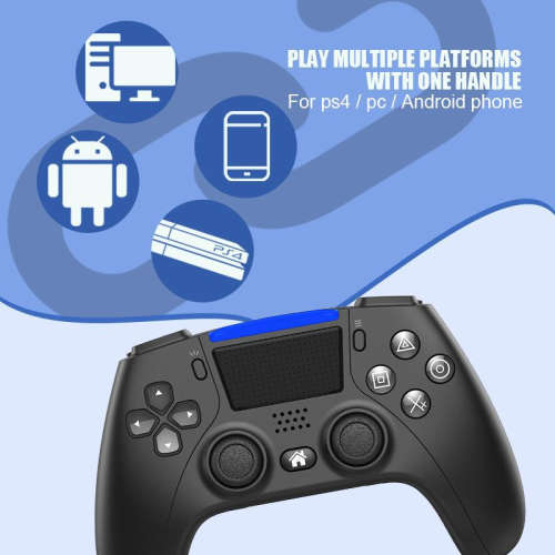 P- 02 Wireless Bluetooth 4.0 Pro Controller for PS4/PC/Android Gaming
