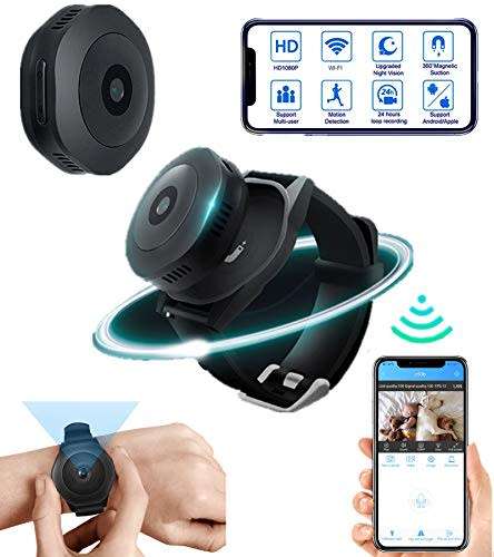 Wifi Spy Watch - Full HD - Nigh Vision - Movement Detection
