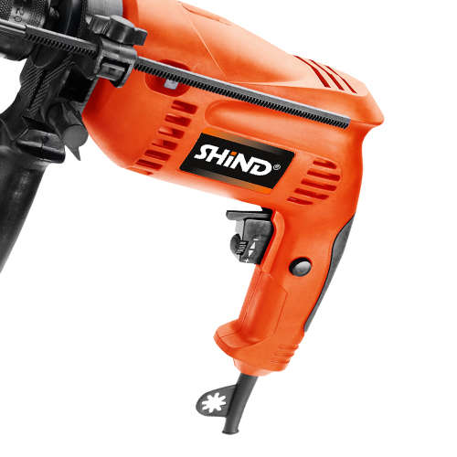 SHIND 550W Impact Drill - 13mm Chuck - Variable Speed - Soft Grip