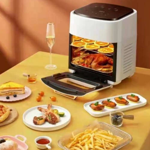 15L Multifunction Electric Air Fryer Oven - LED Digital Display - Large Capacity - Living Healthier