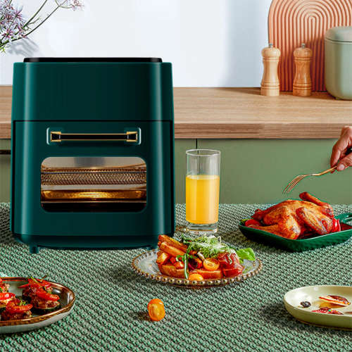15L Multifunction Electric Air Fryer Oven - LED Digital Display - Large Capacity - Living Healthier