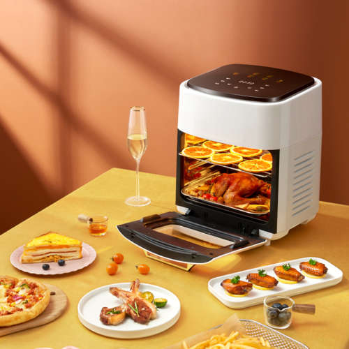 15L Multifunction Electric Air Fryer Oven - LED Digital Display - Large Capacity - Living Healthier
