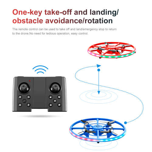 G5 UFO QuadCopter Drone - Auto Obstacle Avoidance - LED Lights - Dual Mode Flight - 360 Stunt