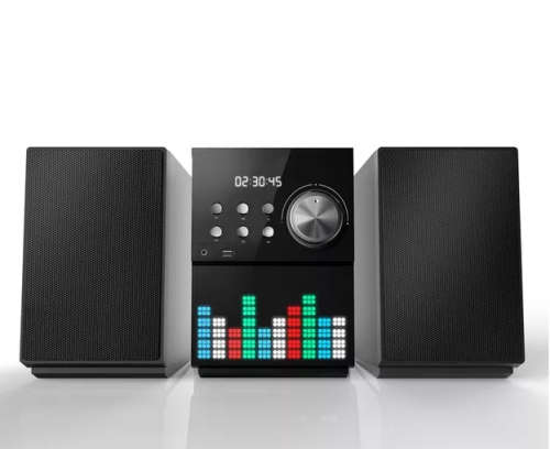 Telefunken Micro DVD Hi-Fi Component System with Bluetooth - FM Radio - LED Display