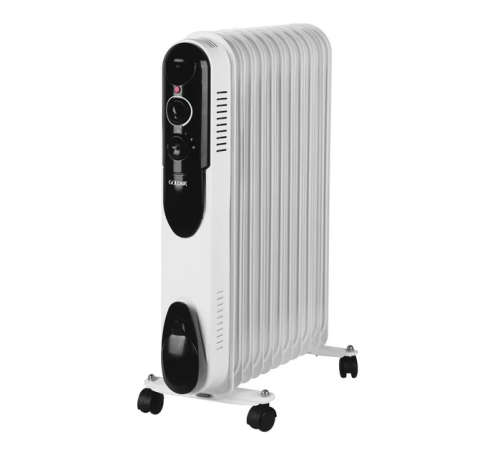 GoldAir 11 Fin Slim Oil Heater - 3 Heat Settings - Adjustable Thermostat Control