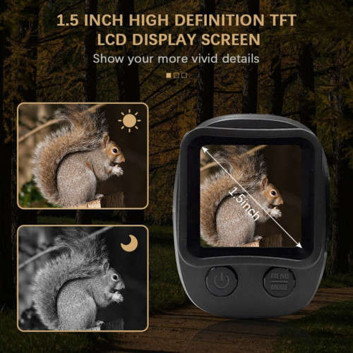 Digital Night Vision Monocular Camera Recorder - Manual Focus - Zoom Function