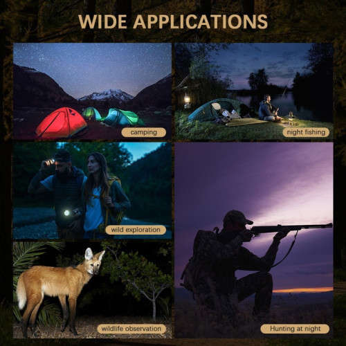 Digital Night Vision Monocular Camera Recorder - Manual Focus - Zoom Function