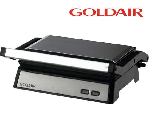 GoldAir Gourmet Series Contact / Open Health Grill - Non-Stick - Opens 180 Degrees Flat